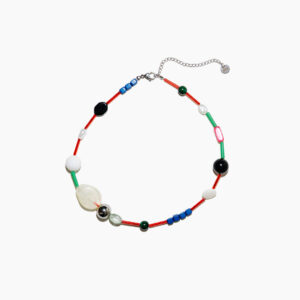 Naszyjnik handmade z tworzywa